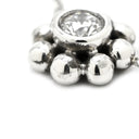 ティファニー Tiffany & Co ボールフラワー ダイヤ ホワイトゴールド K18WG ダイヤモンド ネックレス T&Co. 1P 1石 パロマピカソ フラワーボール