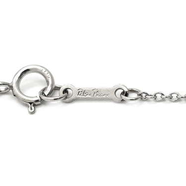 ティファニー Tiffany & Co ボールフラワー ダイヤ ホワイトゴールド K18WG ダイヤモンド ネックレス T&Co. 1P 1石 パロマピカソ フラワーボール