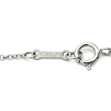 ティファニー Tiffany & Co ボールフラワー ダイヤ ホワイトゴールド K18WG ダイヤモンド ネックレス T&Co. 1P 1石 パロマピカソ フラワーボール