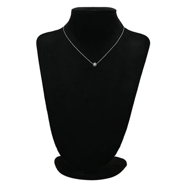 ティファニー Tiffany & Co ボールフラワー ダイヤ ホワイトゴールド K18WG ダイヤモンド ネックレス T&Co. 1P 1石 パロマピカソ フラワーボール