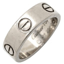 カルティエ Cartier ラブリング B4084700 ホワイトゴールド K18WG #48(JP8) リング 指輪 クラシックモデル LOVE Ring 750 18K WG 8号