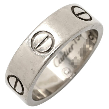 カルティエ Cartier ラブリング B4084700 ホワイトゴールド K18WG #48(JP8) リング 指輪 クラシックモデル LOVE Ring 750 18K WG 8号