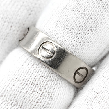 カルティエ Cartier ラブリング B4084700 ホワイトゴールド K18WG #48(JP8) リング 指輪 クラシックモデル LOVE Ring 750 18K WG 8号