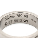 カルティエ Cartier ラブリング B4084700 ホワイトゴールド K18WG #48(JP8) リング 指輪 クラシックモデル LOVE Ring 750 18K WG 8号