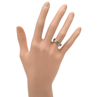 カルティエ Cartier ラブリング B4084700 ホワイトゴールド K18WG #48(JP8) リング 指輪 クラシックモデル LOVE Ring 750 18K WG 8号