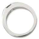 カルティエ Cartier タンク ダイヤモンド ホワイトゴールド K18WG ダイヤモンド #50 リング 指輪 Au750 18K 18金 スクエアカット 10号