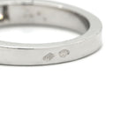 カルティエ Cartier タンク ダイヤモンド ホワイトゴールド K18WG ダイヤモンド #50 リング 指輪 Au750 18K 18金 スクエアカット 10号
