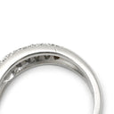 ポンテヴェキオ Ponte Vecchio パヴェダイヤ リング ホワイトゴールド K18WG ダイヤモンド リング 指輪 18K 18金 AU750 WG 3列 一文字 2.5号