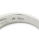 ポンテヴェキオ Ponte Vecchio パヴェダイヤ リング ホワイトゴールド K18WG ダイヤモンド リング 指輪 18K 18金 AU750 WG 3列 一文字 2.5号