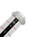 ポンテヴェキオ Ponte Vecchio パヴェダイヤ リング ホワイトゴールド K18WG ダイヤモンド リング 指輪 18K 18金 AU750 WG 3列 一文字 2.5号