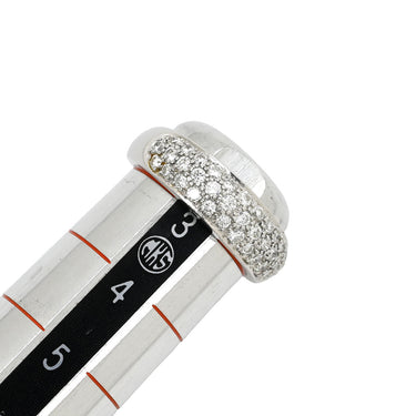 ポンテヴェキオ Ponte Vecchio パヴェダイヤ リング ホワイトゴールド K18WG ダイヤモンド リング 指輪 18K 18金 AU750 WG 3列 一文字 2.5号