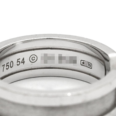 カルティエ Cartier C2リング ホワイトゴールド K18WG #54(JP14) リング 指輪 Cドゥ 2C 750WG 18K 18金 14号