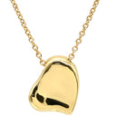 ティファニー Tiffany & Co フルハート イエローゴールド K18YG ネックレス T＆Co. 18K 18金 750 YG エルサペレッティ