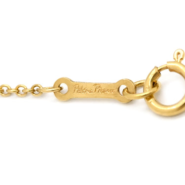ティファニー Tiffany & Co ラビングハート ネックレス イエローゴールド K18YG ネックレス 18K 750 YG T&Co. パロマピカソ
