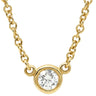 ティファニー Tiffany & Co バイザヤード シングルダイヤモンド ペンダント イエローゴールド K18YG ダイヤモンド ネックレス 18K AU750 YG 1P 1粒 エルサペレッティ
