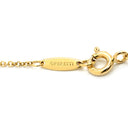 ティファニー Tiffany & Co バイザヤード シングルダイヤモンド ペンダント イエローゴールド K18YG ダイヤモンド ネックレス 18K AU750 YG 1P 1粒 エルサペレッティ