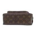 ルイヴィトン LOUIS VUITTON パッシー M45592 モノグラム モノグラムキャンバス レザー ショルダーバッグ ゴールド金具 茶 ボルドー Wチェーン