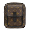 ルイヴィトン LOUIS VUITTON クリストファー ウェアラブル M69404 モノグラムマカサー モノグラムマカサー ショルダーバッグ マットブラック金具 黒 クロスボディ