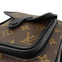 ルイヴィトン LOUIS VUITTON クリストファー ウェアラブル M69404 モノグラムマカサー モノグラムマカサー ショルダーバッグ マットブラック金具 黒 クロスボディ