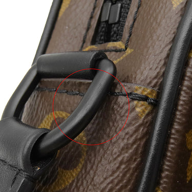 ルイヴィトン LOUIS VUITTON クリストファー ウェアラブル M69404 モノグラムマカサー モノグラムマカサー ショルダーバッグ マットブラック金具 黒 クロスボディ