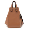 ロエベ LOEWE ハンモック スモール 387.30.S35 タン カーフ 2WAYバッグ シルバー金具 茶 アナグラム ハンドバッグ ショルダー