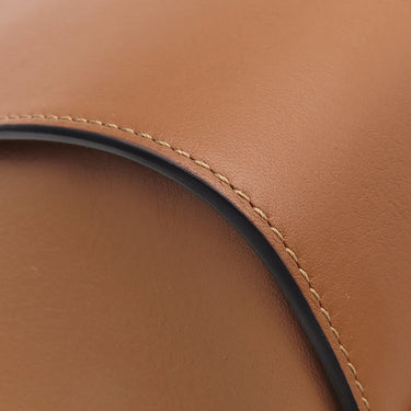 ロエベ LOEWE ハンモック スモール 387.30.S35 タン カーフ 2WAYバッグ シルバー金具 茶 アナグラム ハンドバッグ ショルダー