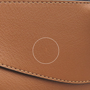 ロエベ LOEWE ハンモック スモール 387.30.S35 タン カーフ 2WAYバッグ シルバー金具 茶 アナグラム ハンドバッグ ショルダー