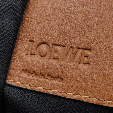 ロエベ LOEWE ハンモック スモール 387.30.S35 タン カーフ 2WAYバッグ シルバー金具 茶 アナグラム ハンドバッグ ショルダー