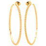 ヴァンクリーフアーペル Van Cleef & Arpels ペルレ フープピアス ラージモデル VCARP7RZ00 イエローゴールド K18YG ピアス 18K 750 YG