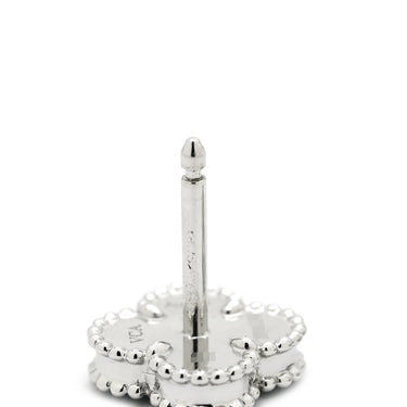 ヴァンクリーフアーペル Van Cleef & Arpels スウィート アルハンブラ VCARA44500 ブルー×ホワイトゴールド K18WG ターコイズ ピアス 青 ターコイズ 750 WG 18K 両耳用