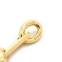 カルティエ Cartier PLAQUETTE フィガロ チェーン イエローゴールド K18YG ブレスレット プレート 18金 18K 750YG