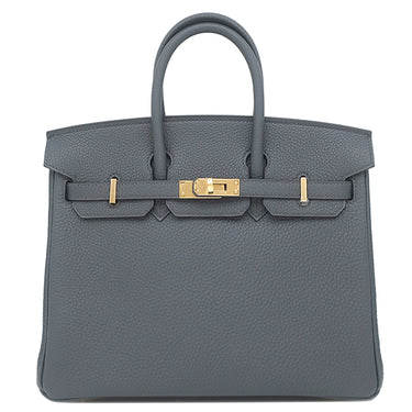 エルメス HERMES バーキン25 グリミスティ トゴ ハンドバッグ ゴールド金具 新品 未使用 グレー 2026年製　