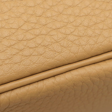 エルメス HERMES リンディ2 ミニ ビスキュイ トリヨンクレマンス ショルダーバッグ シルバー金具 新品 未使用 茶 2025年製