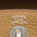 エルメス HERMES リンディ2 ミニ ビスキュイ トリヨンクレマンス ショルダーバッグ シルバー金具 新品 未使用 茶 2025年製