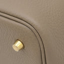 エルメス HERMES ピコタンロック MM 22 エトゥープ トリヨンクレマンス ハンドバッグ ゴールド金具 新品 未使用 グレージュ 2026年製