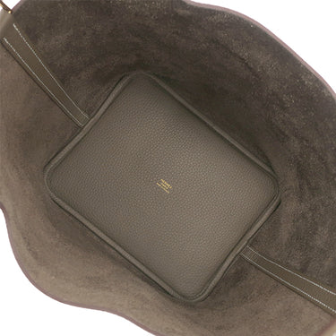 エルメス HERMES ピコタンロック MM 22 エトゥープ トリヨンクレマンス ハンドバッグ ゴールド金具 新品 未使用 グレージュ 2026年製
