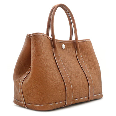エルメス HERMES ガーデンパーティーTPM ゴールド ネゴンダ トートバッグ シルバー金具 新品 未使用 茶 オールレザー 2026年製