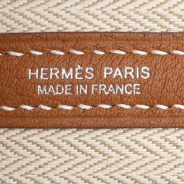 エルメス HERMES ガーデンパーティーTPM ゴールド ネゴンダ トートバッグ シルバー金具 新品 未使用 茶 オールレザー 2026年製