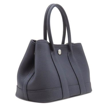 エルメス HERMES ネオ ガーデン23 ブルーニュイ ネゴンダ ハンドバッグ シルバー金具 新品 未使用 ガーデンパーティー ミニ 2025年製