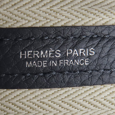 エルメス HERMES ネオ ガーデン23 ブルーニュイ ネゴンダ ハンドバッグ シルバー金具 新品 未使用 ガーデンパーティー ミニ 2025年製