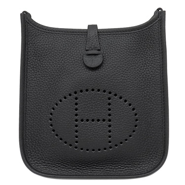 エルメス HERMES エヴリン TPM 16 ロング ブラック トリヨンクレマンス ショルダーバッグ シルバー金具 新品 未使用 黒 エブリン 2025年製