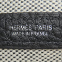 エルメス HERMES ネオ ガーデン23 ブラック×エクリュ トワルアッシュ ネゴンダ ハンドバッグ シルバー金具 新品 未使用 2026年製