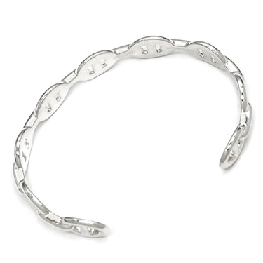 エルメス HERMES シェーヌダンクル アンシェネ シルバー シルバー925 LG バングル SV925 Ag925
