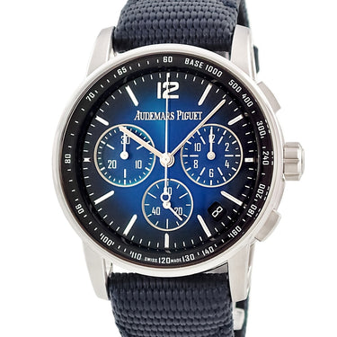 腕時計 オーデマピゲ AUDEMARS PIGUET CODE 11.59 バイ オーデマ ピゲ クロノグラフ 26393BC.OO.A002KB.01 自動巻き メンズ K18WG無垢