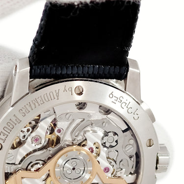 腕時計 オーデマピゲ AUDEMARS PIGUET CODE 11.59 バイ オーデマ ピゲ クロノグラフ 26393BC.OO.A002KB.01 自動巻き メンズ K18WG無垢