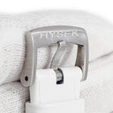腕時計 ハイゼック Hysek カリスタ ジャンピングアワー KA3926T96 自動巻き レディース OH済 純正ダイヤ＆サファイア シェル
