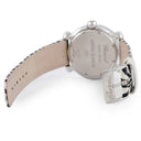 腕時計 ショパール CHOPARD ハッピースポーツ ゼブラ 278475-2003 クオーツ レディース 純正ダイヤ スイング シマウマ 限定 K18WGベゼル