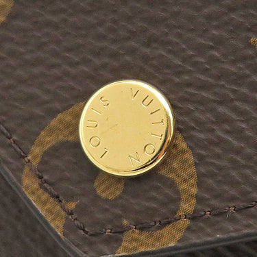 ルイヴィトン LOUIS VUITTON ポルトフォイユ ヴィクトリーヌ M62472 モノグラム モノグラムキャンバス 三つ折り財布 ゴールド金具 茶 コンパクト