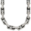 ルイヴィトン LOUIS VUITTON チェーン モノグラム M00307 シルバー メタル ネックレス モノグラムパターン
