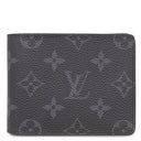 ルイヴィトン LOUIS VUITTON ポルトフォイユ スレンダー M62294 モノグラムエクリプス モノグラムエクリプス 二つ折り財布 黒